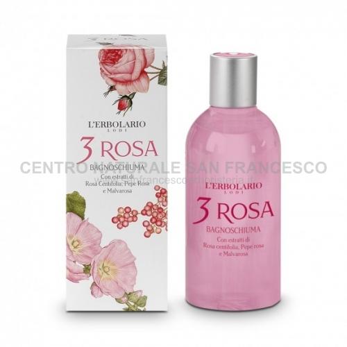 3 Rosa bagnoschiuma