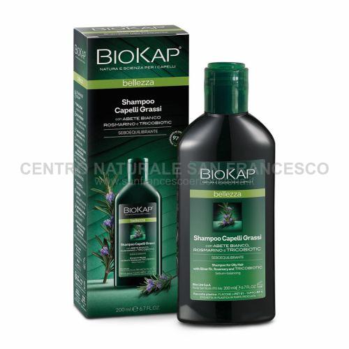 Biokap shampoo capelli grassi seboequilibrante con Tricobiotic 200 ml