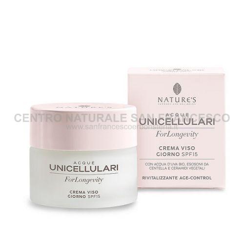 Acque unicellulari ForLongevity Crema Viso Giorno SPF15