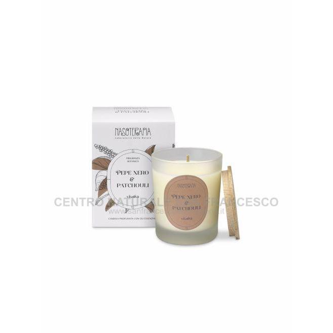 Candela al pepe nero e al patchouly 180 g