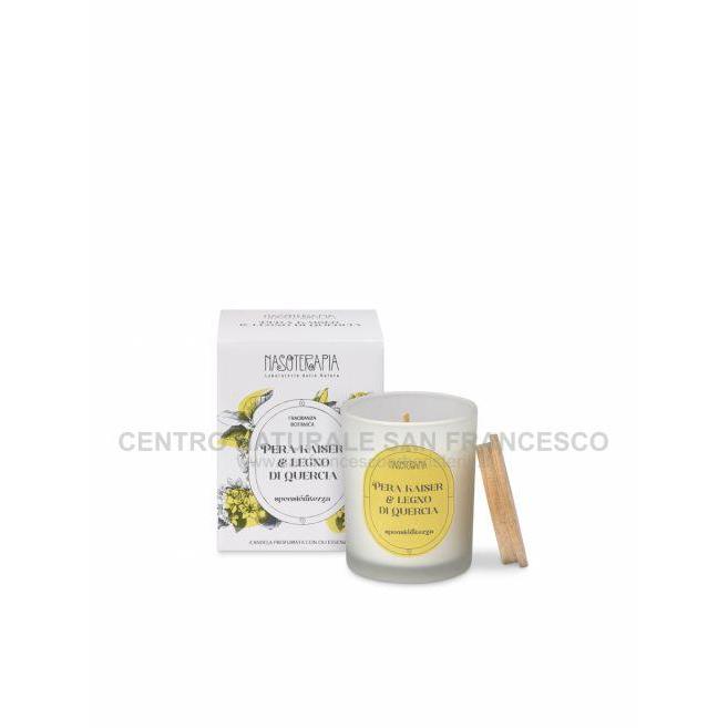 Candela alla pera kaiser e al legno di quercia 180 g