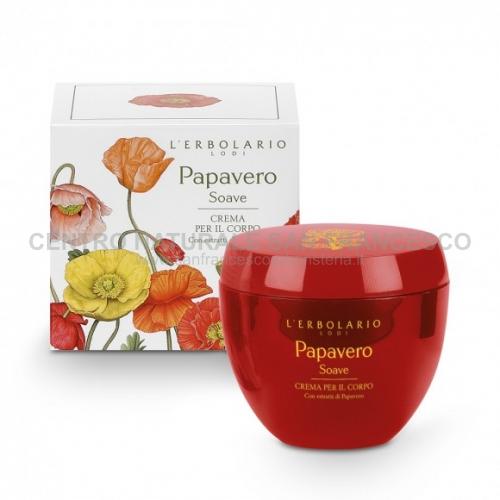 Papavero Soave crema corpo