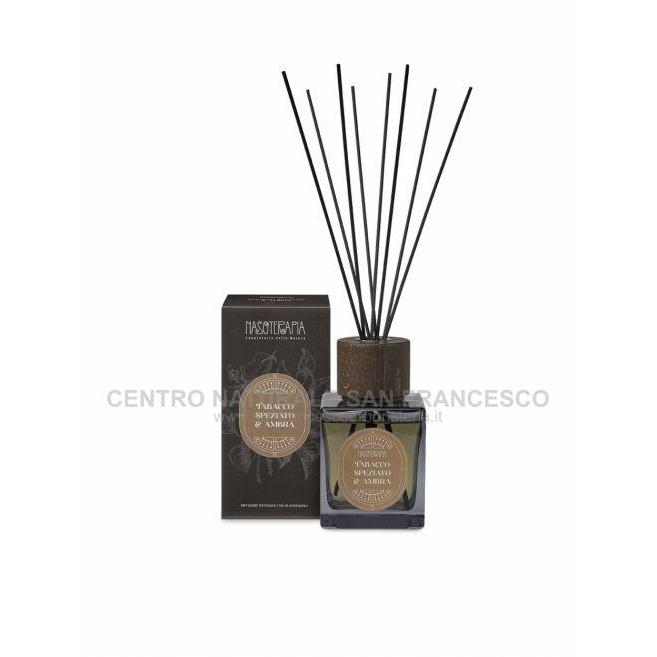 Tabacco Speziato e Ambra diffusore con bastoncini 500 ml
