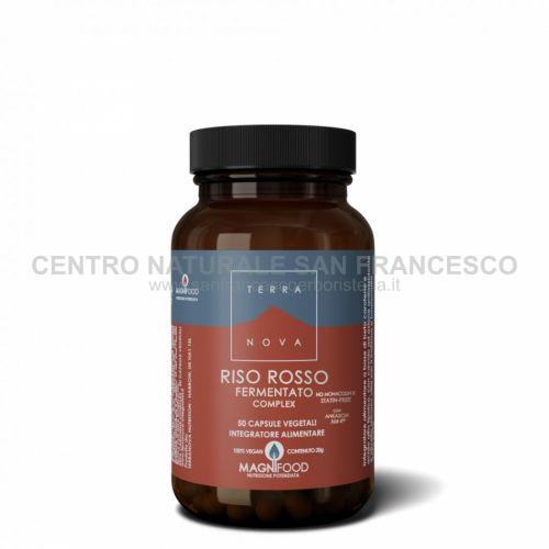 Terranova Riso rosso fermentato senza statine Complex 50 cps