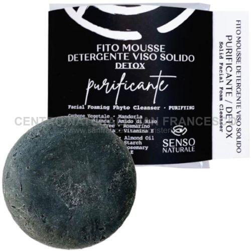 Fito mousse detergente solida per il viso detox