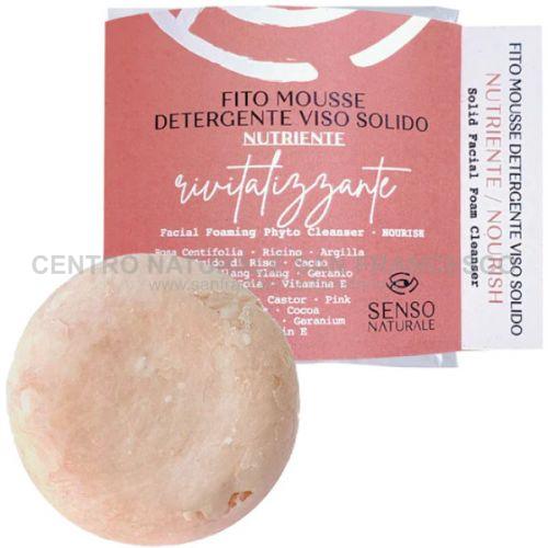 Fito mousse detergente solida per il viso nutriente