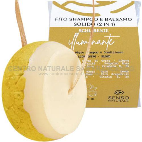 Fito shampoo e balsamo solido 2 in 1 schiarente