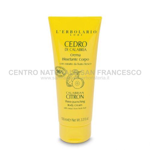 Cedro di Calabria crema dissetante corpo