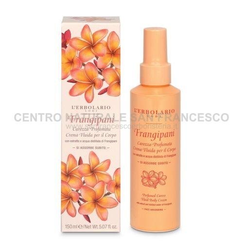 Frangipani carezza profumata per il corpo