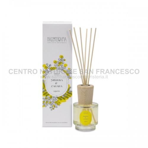 Diffusore con bastoncini Mimosa e zagara 100 ml