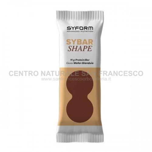 Barretta sybar shape al gusto wafer e gianduia