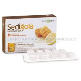 Apix Sedigola pastiglie miele e arancia BIOS LINE