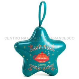 Stella di Natale verde con infuso Arancia e cannella