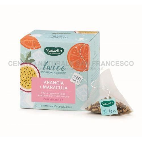 Filtroscrigno Twice arancia e maracuja con vitamina C