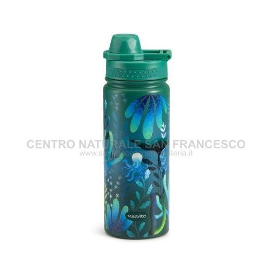 Bottiglia thermos in acciaio twice verde 500 ml
