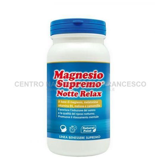 Magnesio Supremo Notte Relax NATURAL POINT