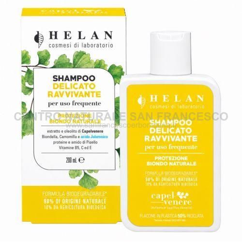 Capelvenere shampoo delicato ravvivante per capelli biondi