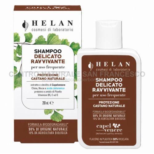 Capelvenere shampoo delicato ravvivante per capelli castani