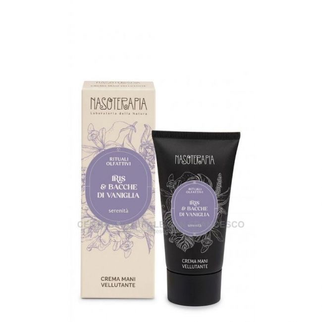 Iris e bacche di vaniglia crema mani
