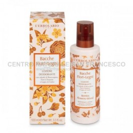 Bacche fiori legni lozione deodorante 100 ml