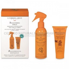 Soleombra spray con Bagnodoccia doposole in omaggio L'ERBOLARIO