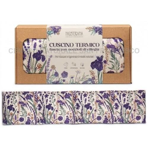 Cuscino termico fascia con noccioli di ciliegio Lavanda